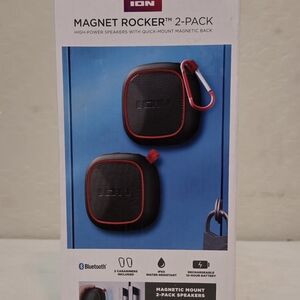 ION Magnet Rocker 2-Pack Bluetooth Speakers